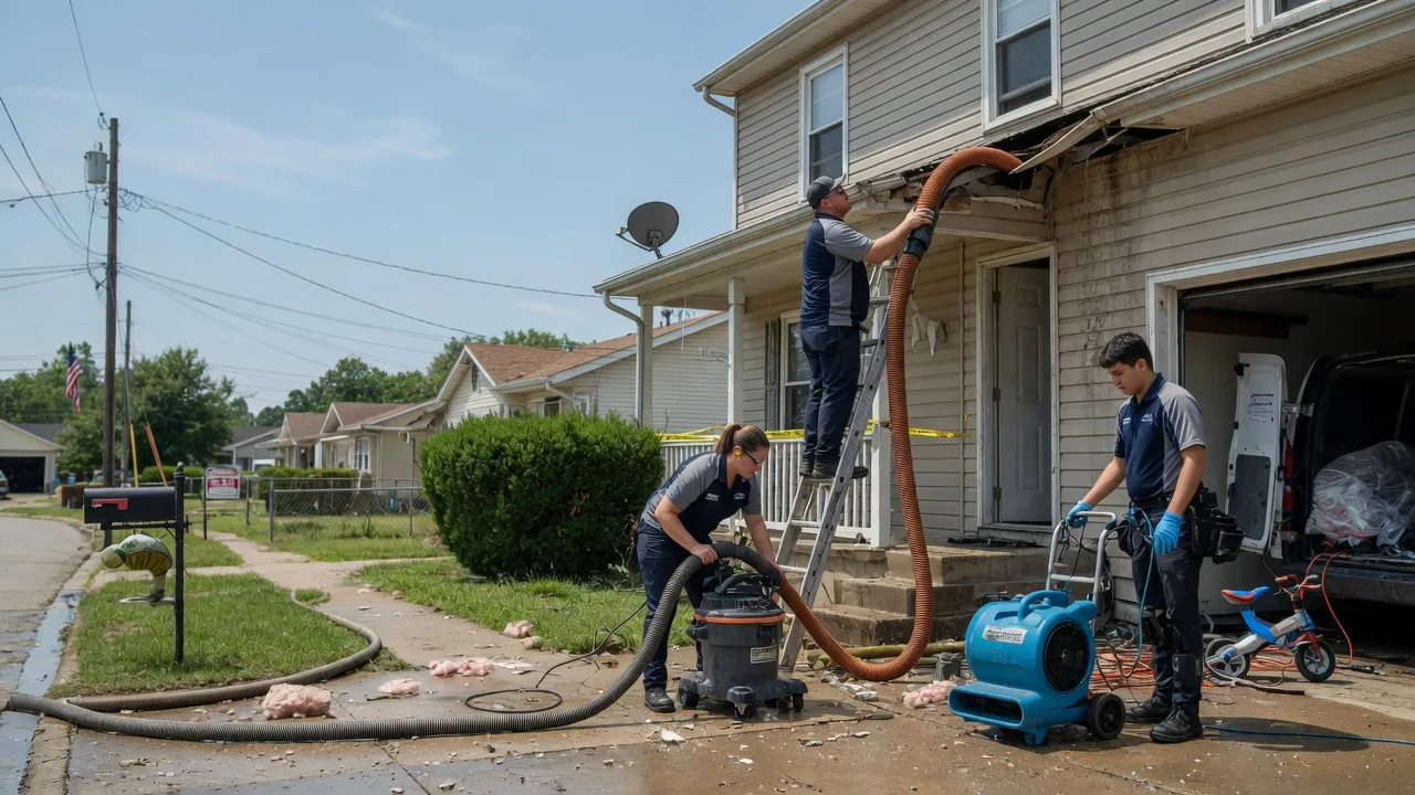 Water Damage Restoration in White Hall, IL near me